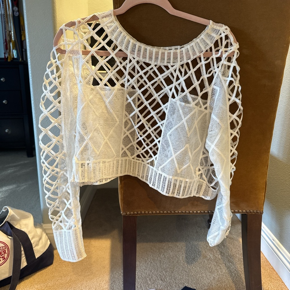 LF mesh long sleeve